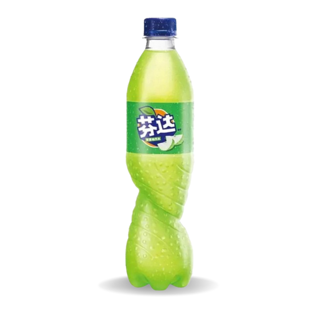 24 x Fanta Green Apple Asia 24x 500ml