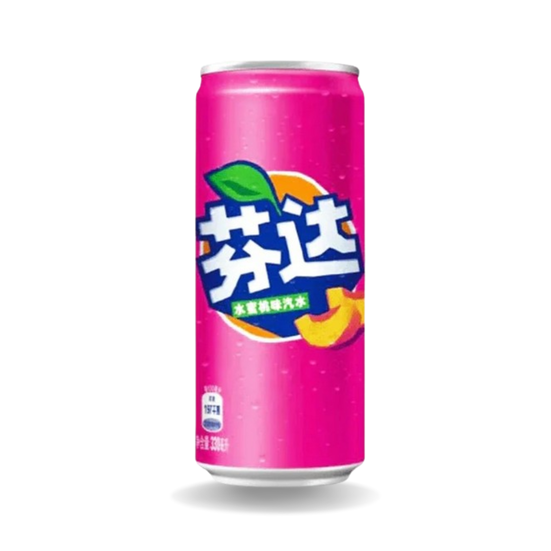 24 x Fanta White Peach Asia Japan 24x 330ml