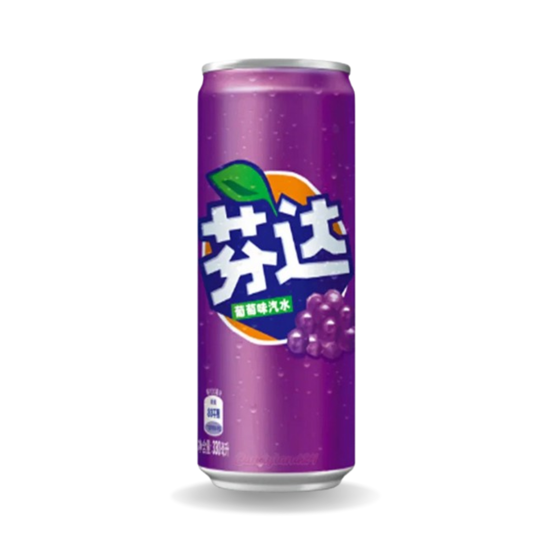 24 x Fanta Grape Asia China 24x 330ml