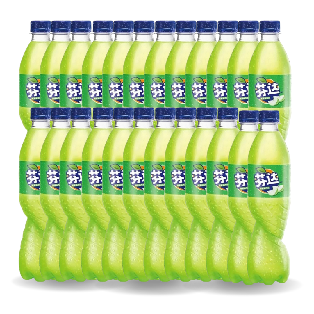 24 x Fanta Green Apple Asia 24x 500ml