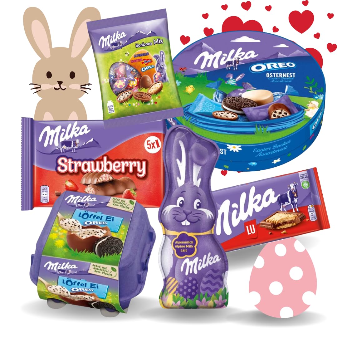 Milka Schokoladenbox: Die ultimative Milchschokoladen-Vielfalt in einer Box mit zarten Köstlichkeiten | 0,75 kg