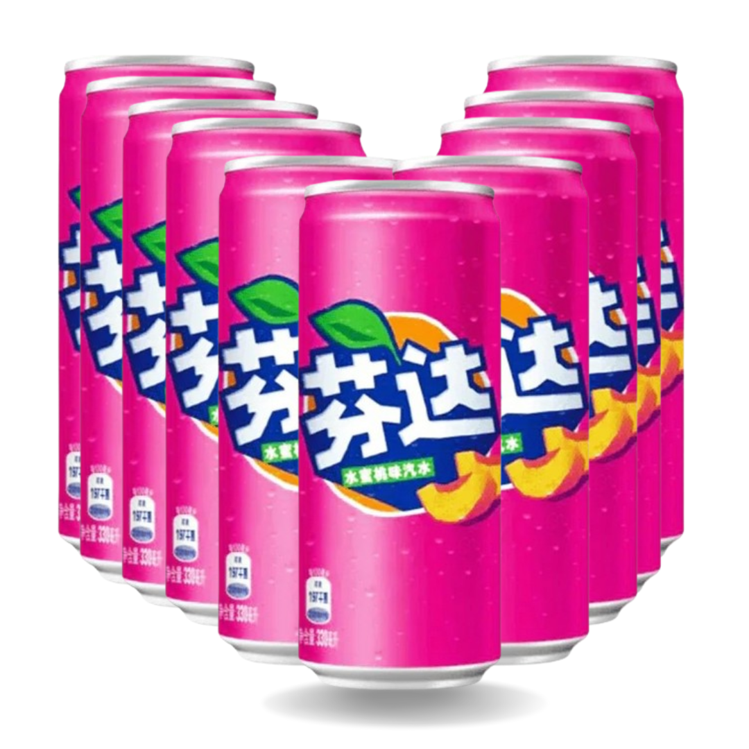 24 x Fanta White Peach Asia Japan 24x 330ml