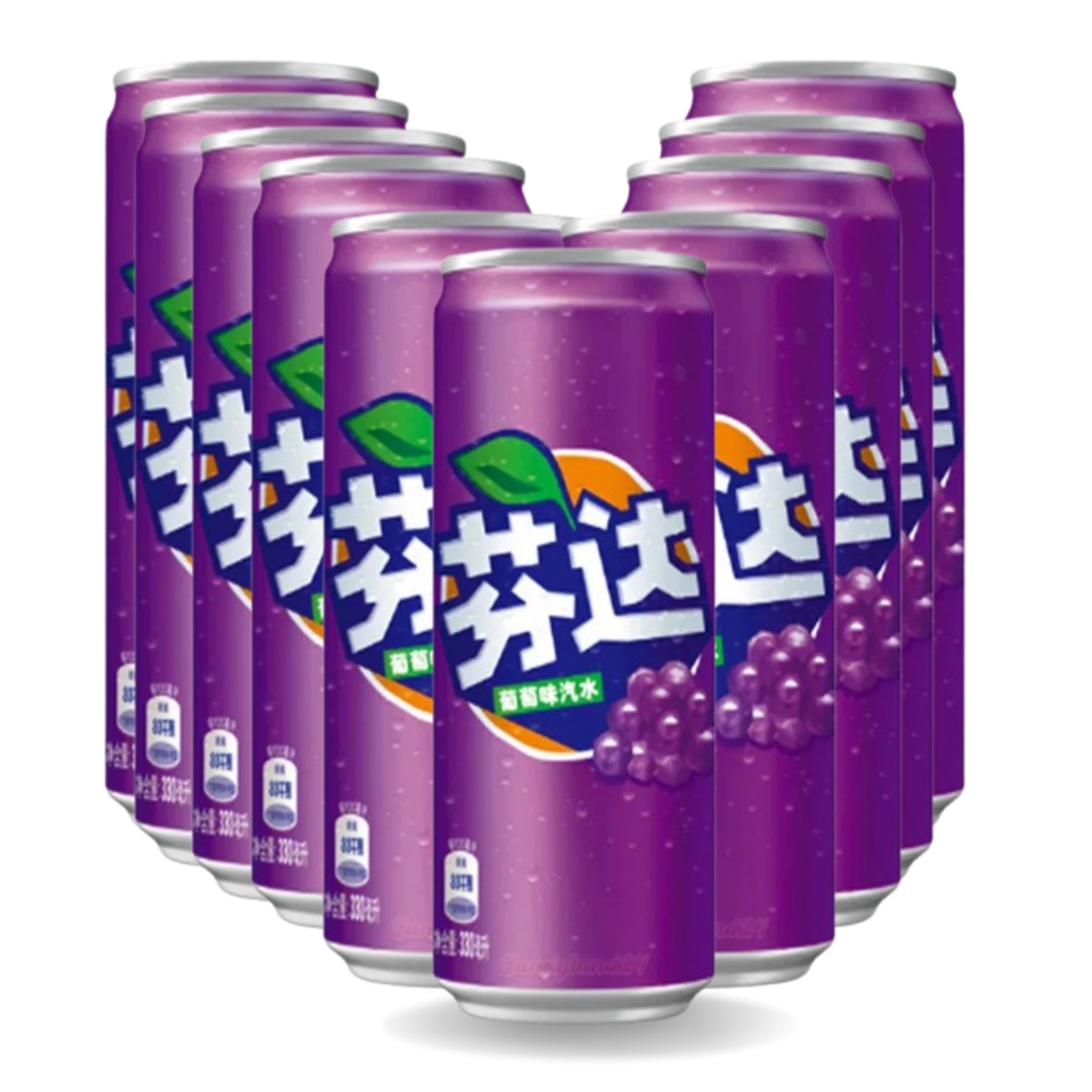 24 x Fanta Grape Asia China 24x 330ml