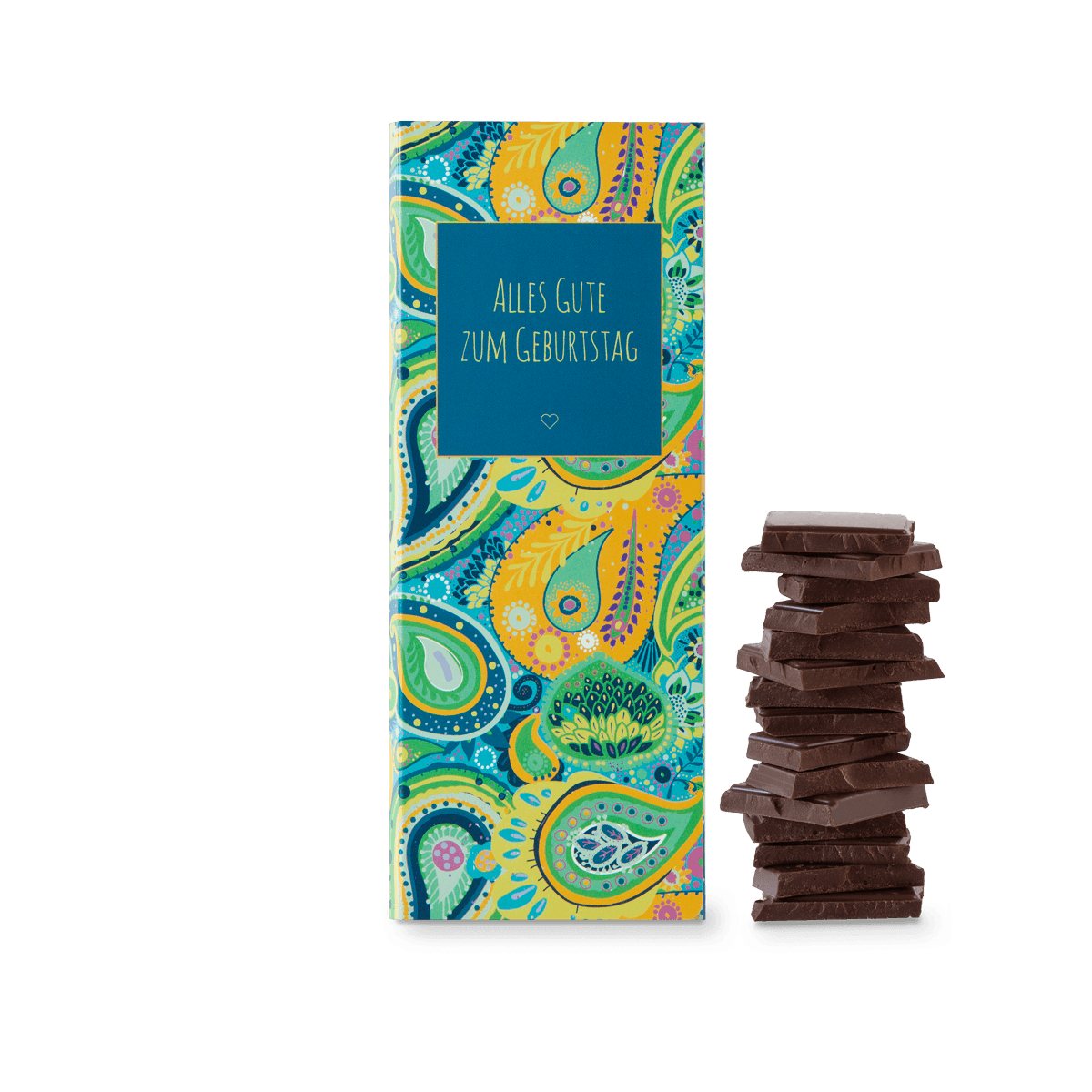 Alles Gute zum Geburtstag - CHOCQLATE Bio Schokolade 70g