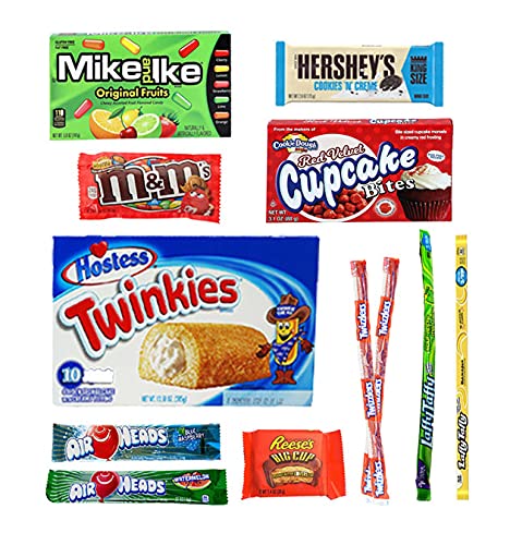 USA Süßigkeiten Box (11 Artikel)