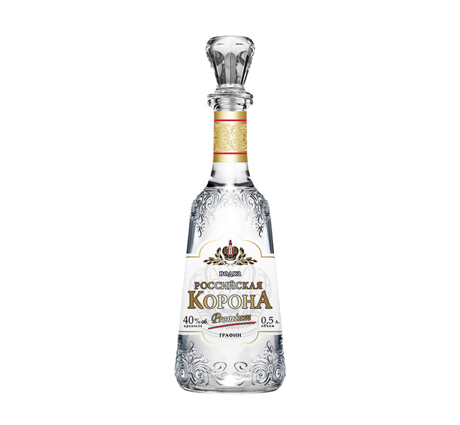 Vodka Rossijskaja Kopoha Russian Crown Premium 0,7l