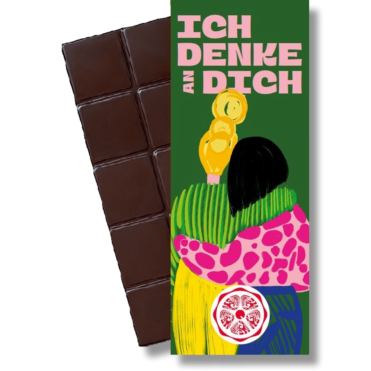SweetGreets Bio-Schokolade "Ich Denke an Dich" 70g