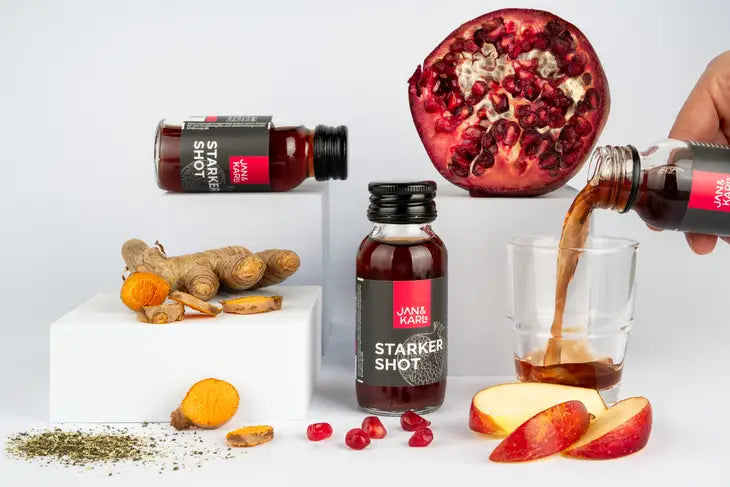 Starker Shot- Natürlicher Energy Drink mit 9 Superfoods